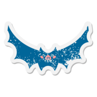 cute halloween bat grunge sticker png