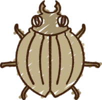 Bug Chalk Drawing png