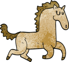 cartoon doodle magnificent stallion png