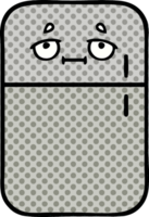 comic book style cartoon fridge prozer png