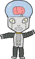 futuro robot de dibujos animados png