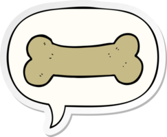 Cute cartoon drawing and speech bubble sticker png