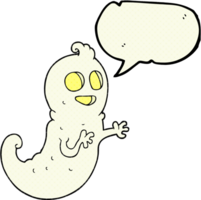 comic book speech bubble cartoon ghost png