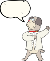 speech bubble cartoon dog in shirt png