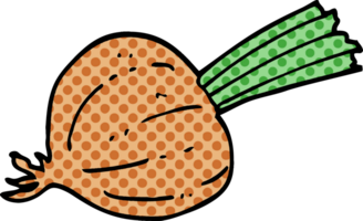 desenhos animados doodle cebola velha png