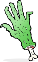tecknad serie zombie hand png