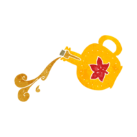 retro cartoon maple syrup png