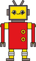 simpatico cartone animato robot png