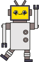 cute cartoon robot png