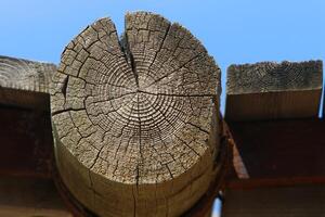 textura de madera y productos de madera. foto