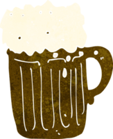 caneca de cerveja dos desenhos animados png