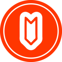 decorativo flecha circular icono símbolo png