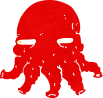 rosto alienígena de desenho animado png