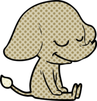 cartoon smiling elephant png