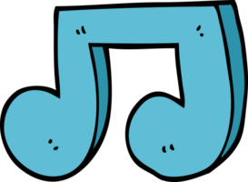 cartoon doodle musical notes png