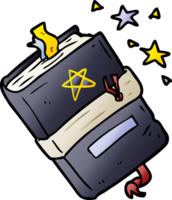 cartoon witch's book of spells png