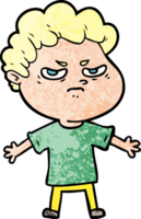 cartoon angry man png
