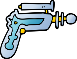 png gradient illustration cartoon ray gun