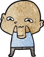 chico espeluznante de dibujos animados png