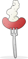 drawn cartoon hot sausage png