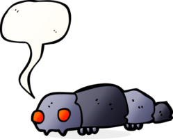cartoon insect with speech bubble png