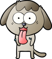 perro de dibujos animados lindo png