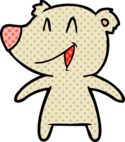 laughing bear cartoon png