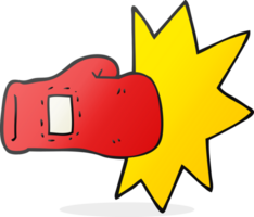 drawn cartoon boxing glove png