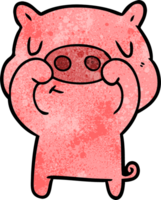 cartoon content pig png