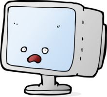 cartoon computer screen png