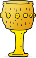 drawn cartoon goblet png