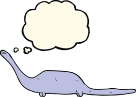 cartoon dinosaur with thought bubble png