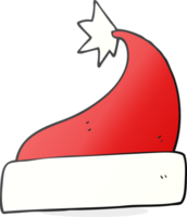 drawn cartoon christmas hat png