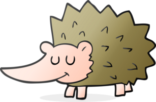 drawn cartoon hedgehog png