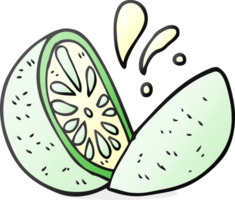 gezeichnet Karikatur Melone png