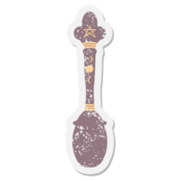 ritual spoon grunge sticker png