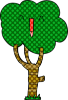 cartoon laughing tree png