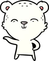 cartone animato orso polare png