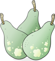 drawn cartoon pears png