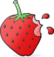 drawn cartoon strawberry png