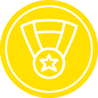 medalj tilldela cirkulär ikon symbol png