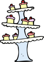 cartoon cake stand png