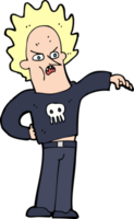 cartoon nasty boy png