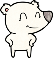 polar bear cartoon png