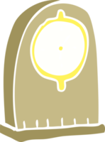 plat Couleur illustration de vieux l'horloge png