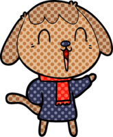 cane simpatico cartone animato png