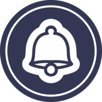 old bell circular icon symbol png