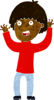 niño feliz de dibujos animados riendo png