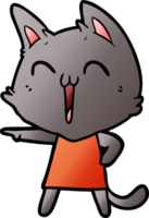 happy cartoon cat png