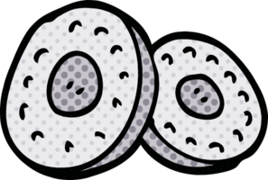 cartoon doodle two silver coins png